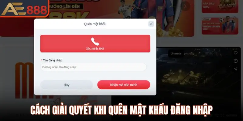 Cách giải quyết khi quên mật khẩu hội viên