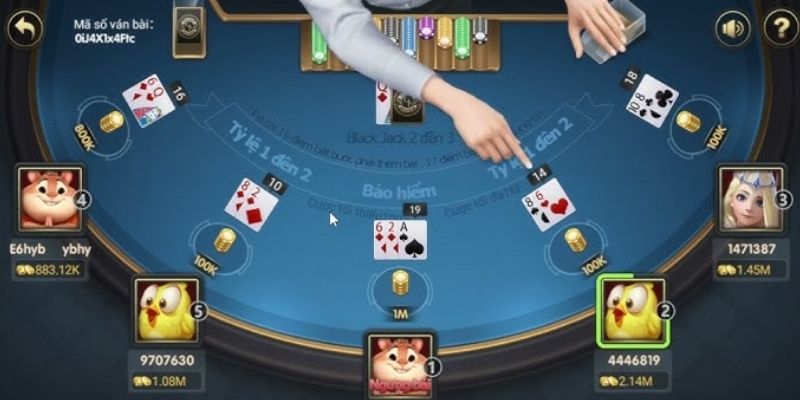 Quy trình diễn ra ván game Xì Dách đổi thưởng